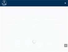 Tablet Screenshot of handymariner.com